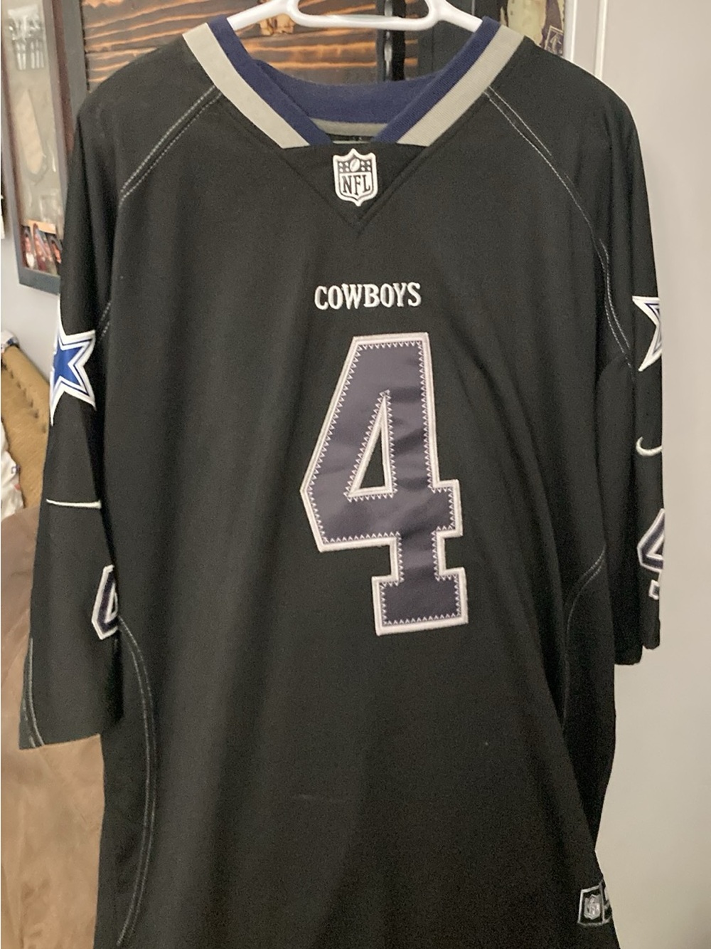 Men’s Cowboys Jersey Size XXL #4 Prescott
